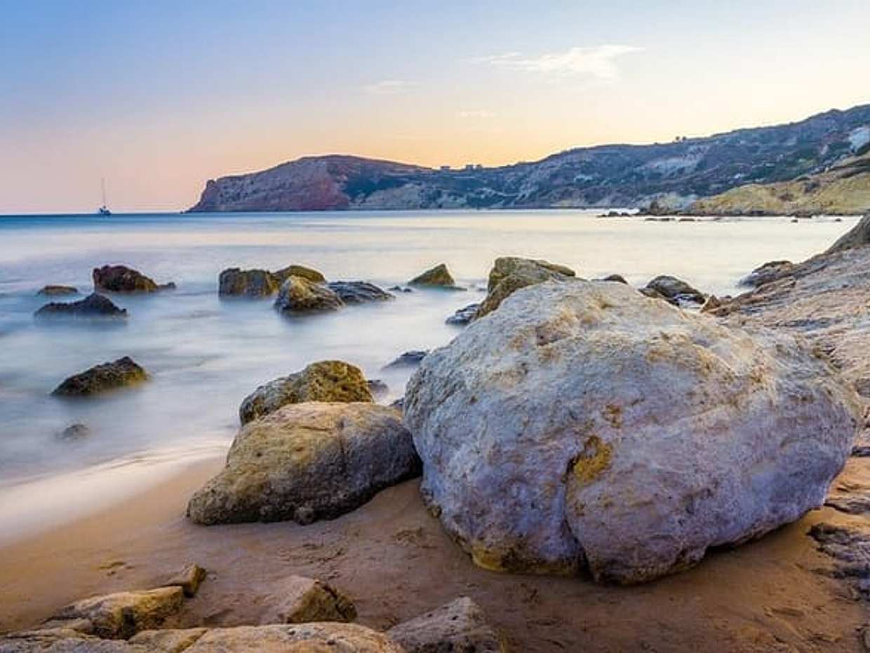 Milos, Plages magnifiques en Grèce, Laurion, photo 3