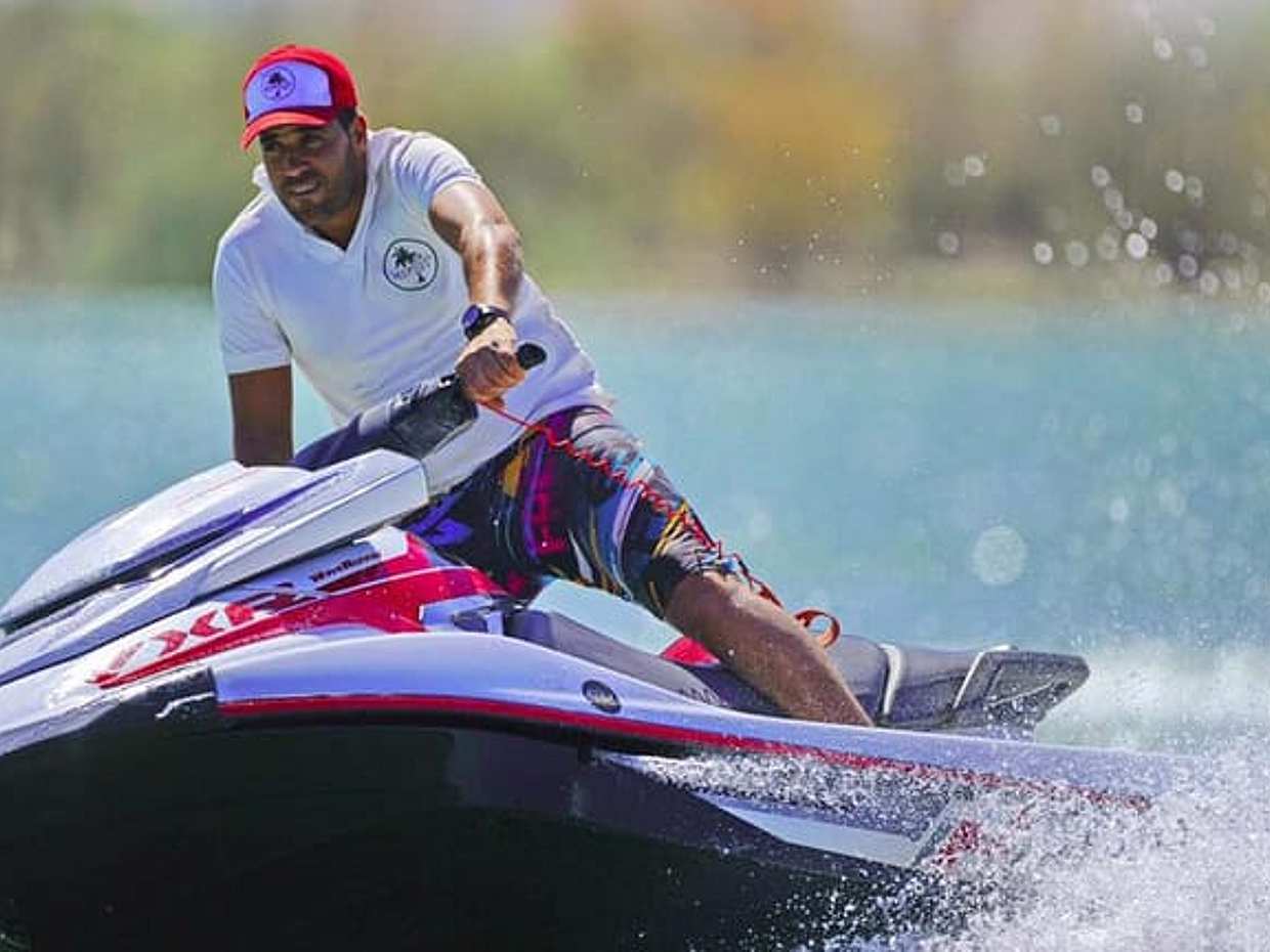 Jet Ski at Lake Lalla Takerkoust