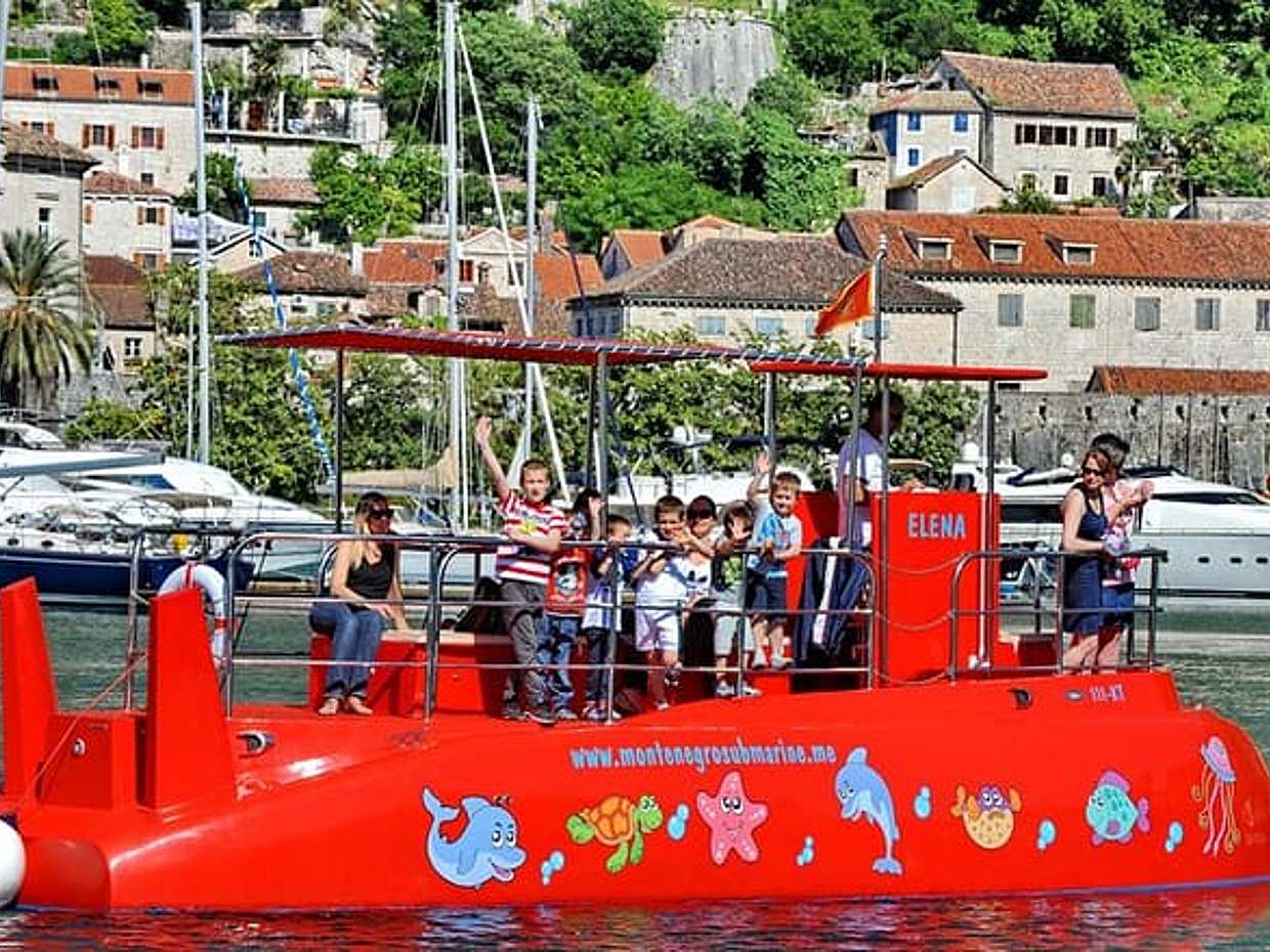 Semi-Submarine: Kotor Bay Panorama & Underwater Experience