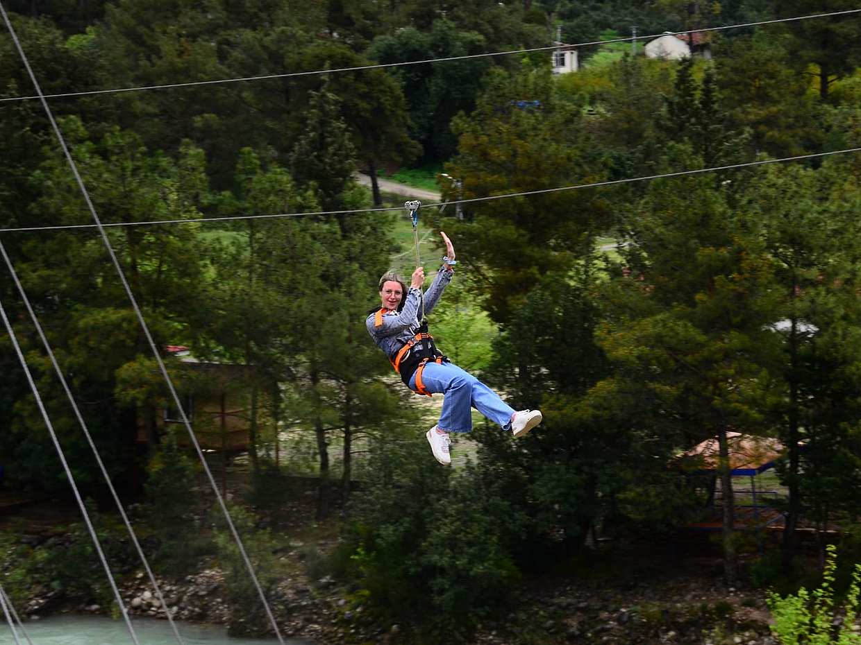3 in 1 : Eagle Canyon, Rafting and Zipline Tour from Alanya in Turkey, photo 2