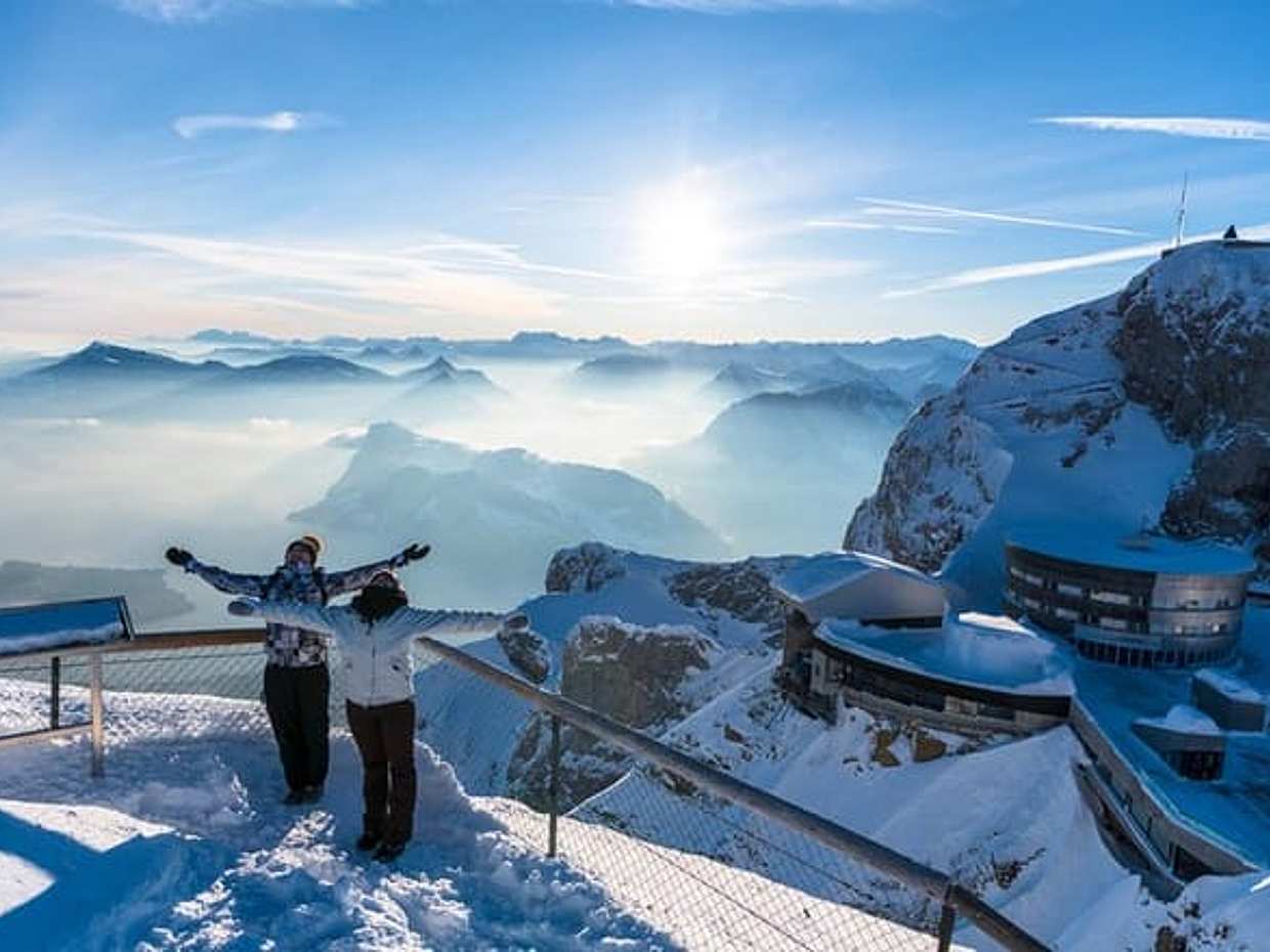 Monte Pilatus Winter Experience: Tour per piccoli gruppi da Basilea in Svizzera, Binningen, photo 3