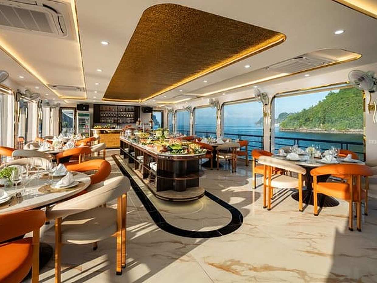 5-Star Ha Long Bay Day Cruise: Jacuzzi, Kayaking & Scenic Wonders, photo 2