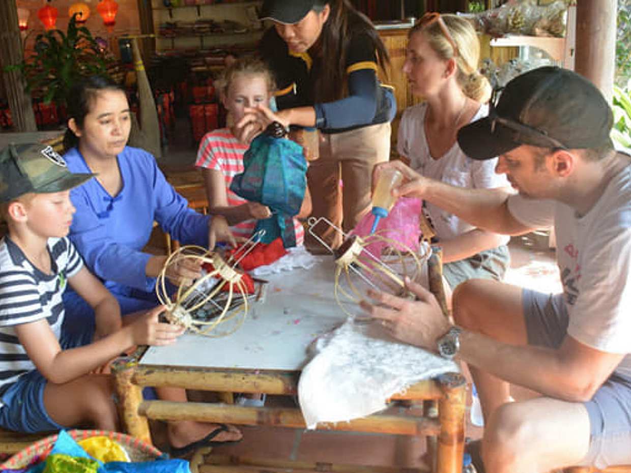 Hoian Town Tour With Basket Boat & Lantern Release From Danang, photo 5