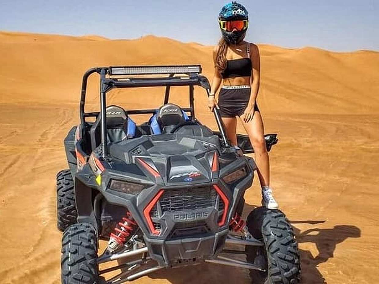 Dubai Desert Safari with Single Seater Buggy, Camel Riding, BBQ., photo 5