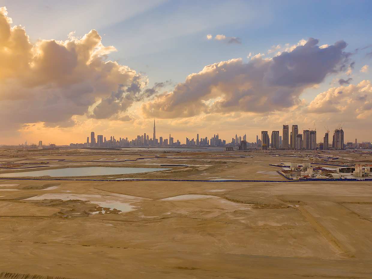 Tandem Fallschirmspringen Wüstensprungzone in den Vereinigten Arabischen Emiraten, Dubai., photo 2
