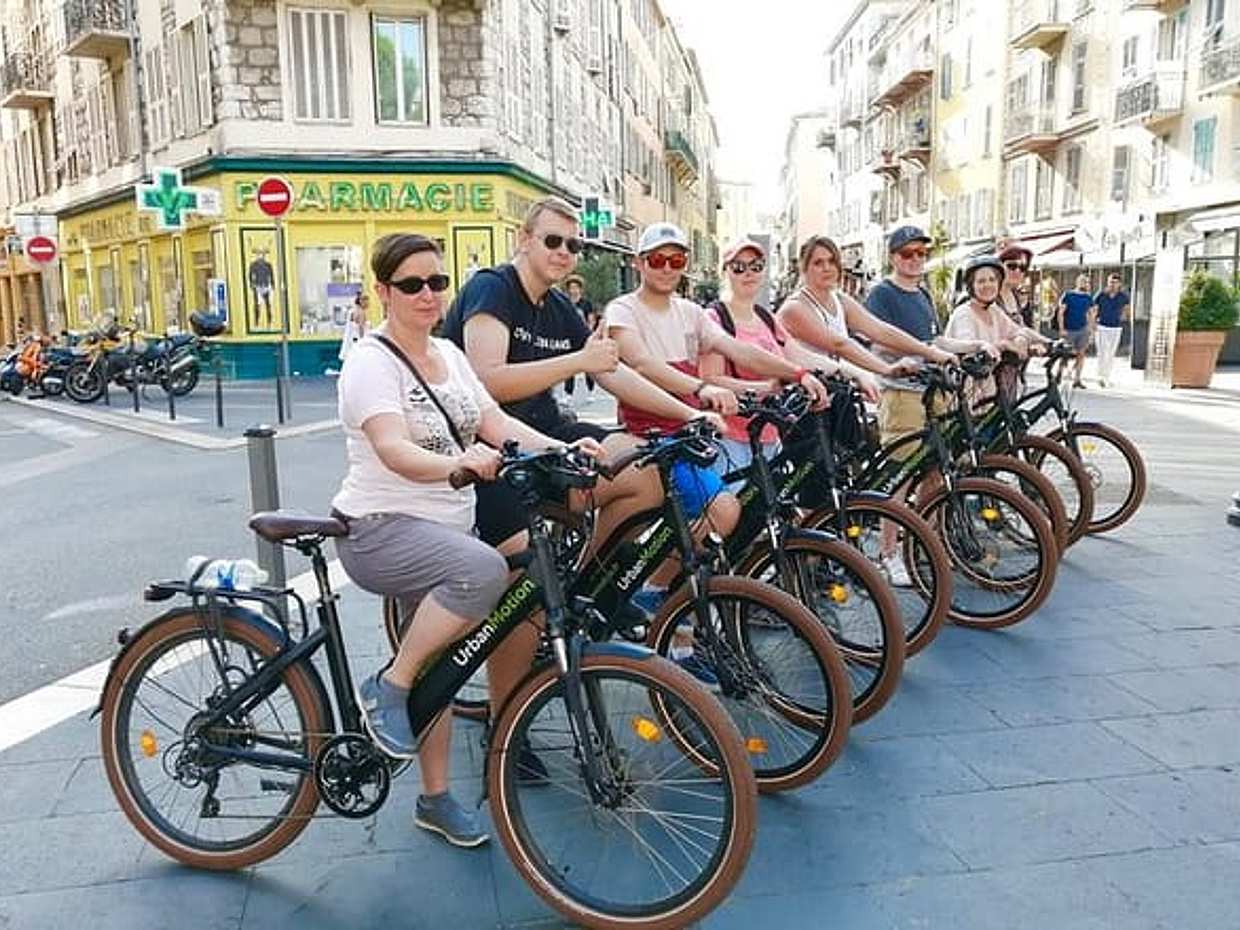 Nice Essentials Guided Electric Bike Tour in France