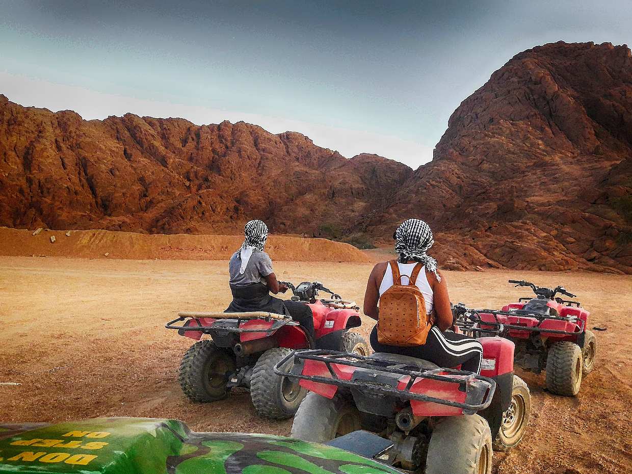 Quad Runner Avontuurlijke Trip in de Sharm-woestijn in Egypte, Sharm El-Sheikh., photo 3