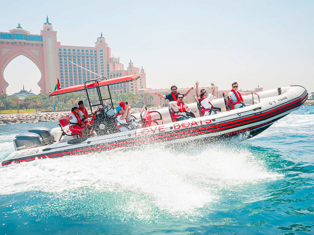 Speedboat Sightseeing Tour Atlantis & Burj AL Arab in United Arab Emirates, Atlantis the palm, photo 3