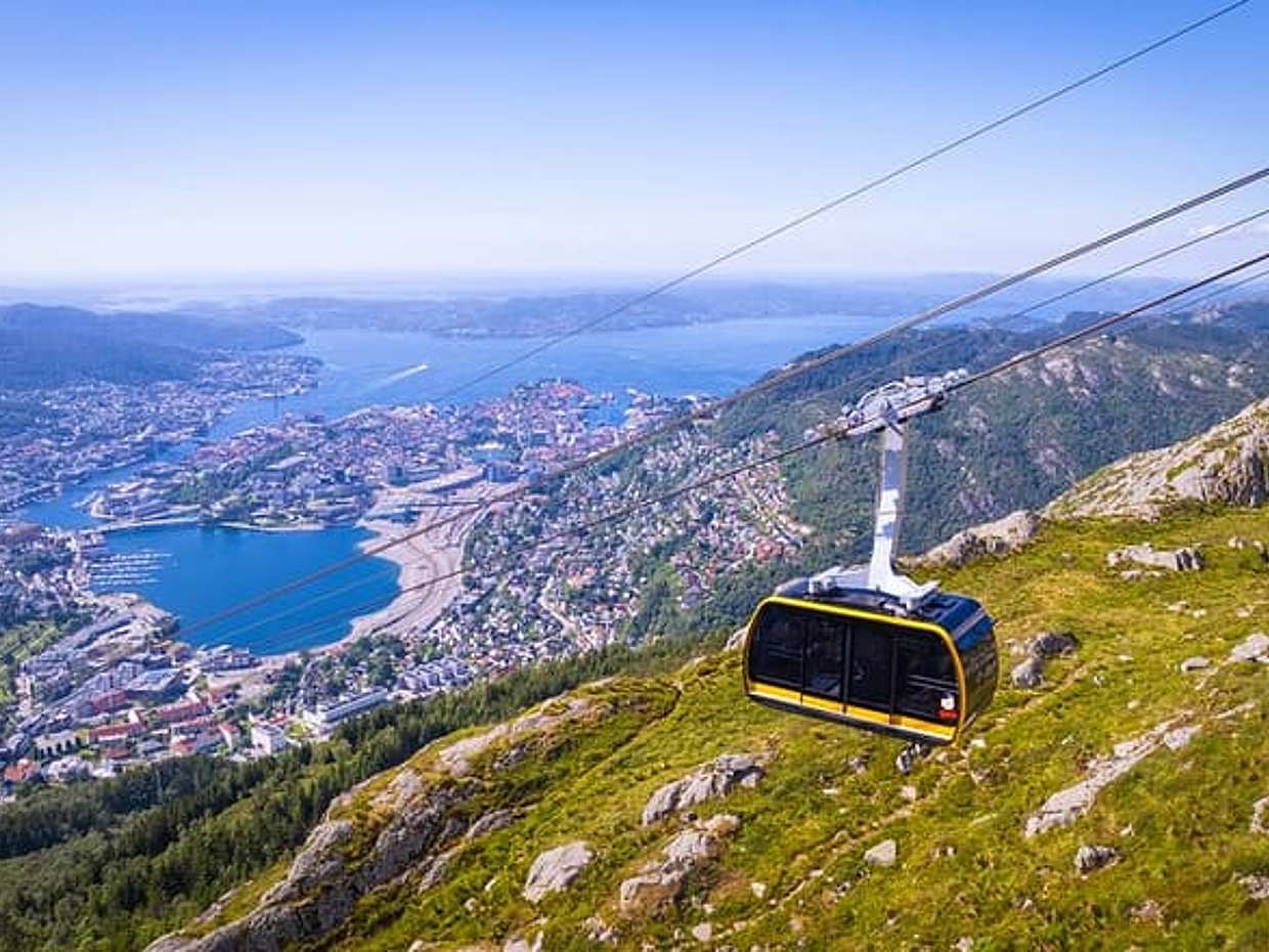 "Bergen nocą: wycieczka na Mount Ulriken i kolejką linową Floyen w Norwegii", photo 3