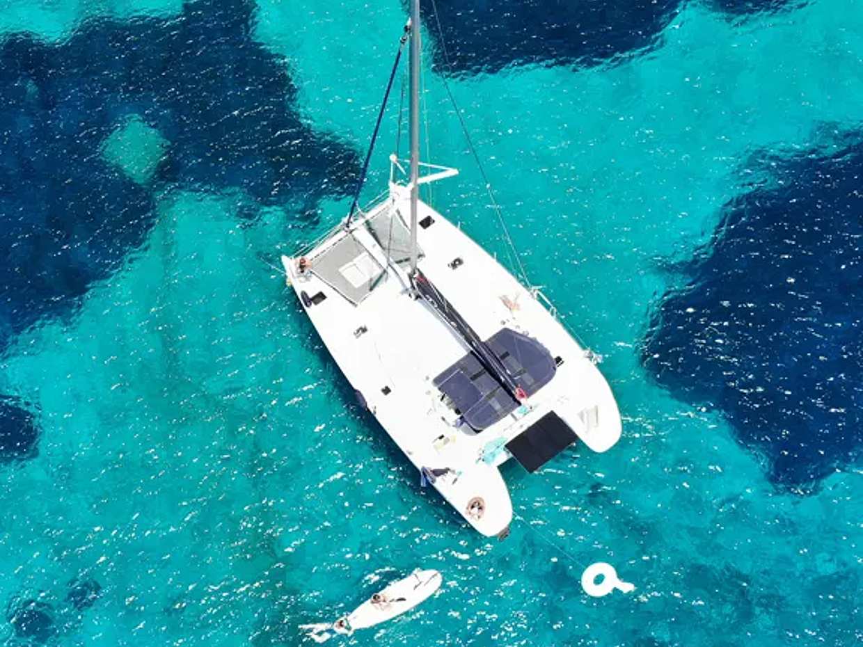 Luxury Catamaran Full-day Cruise from Heraklion