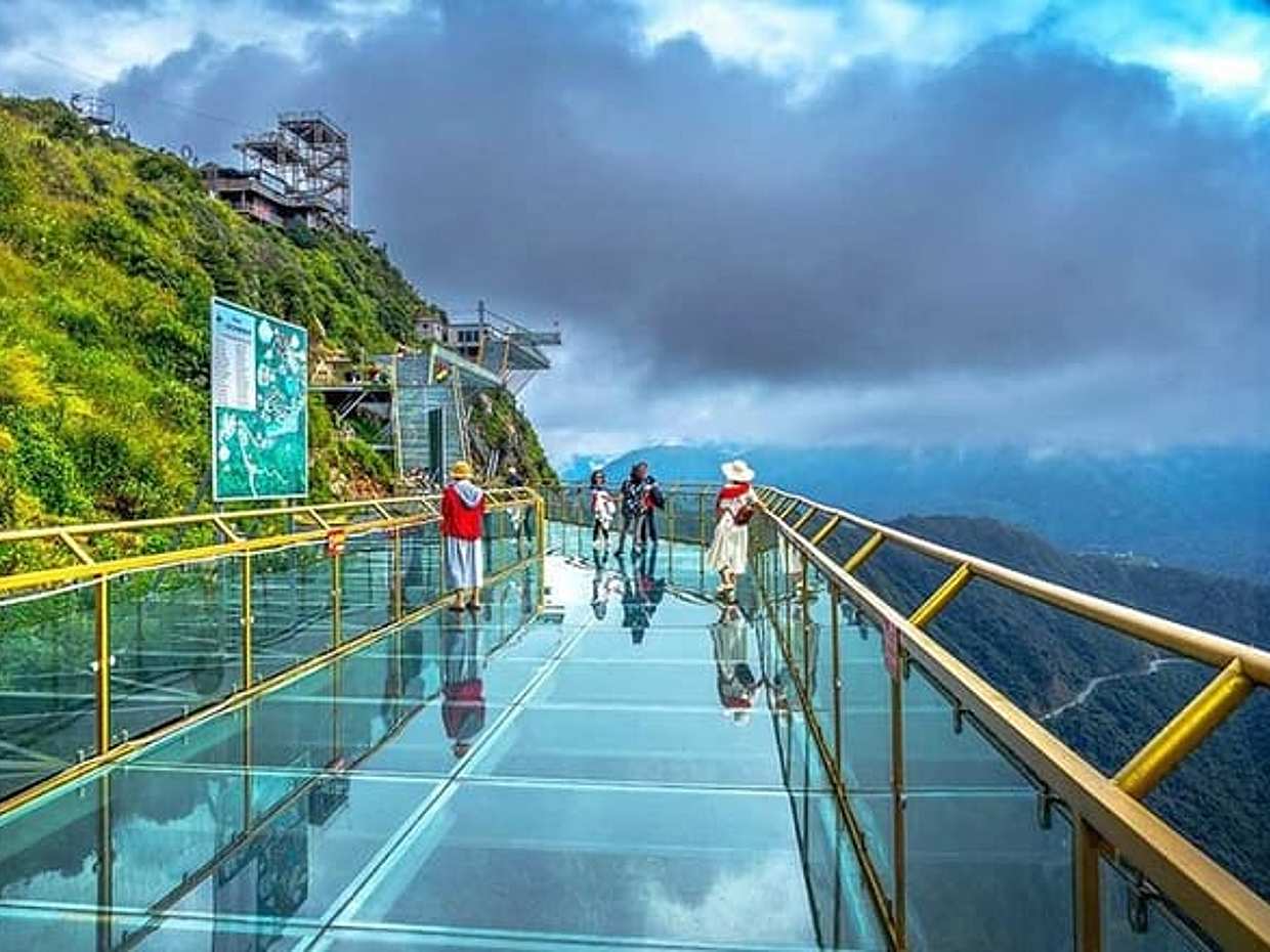 Sapa Dragon Cloud Glass Bridge and Silver Waterfall Half-Day Tour, Vietnam