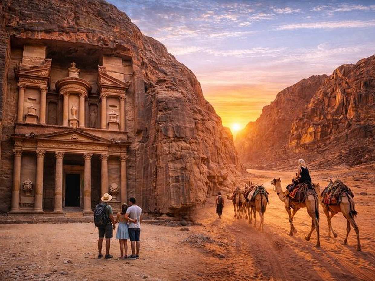 "Privater VIP-Tagesausflug nach Petra von Amman – brandneue Flotte 2026 in Jordanien", photo 4