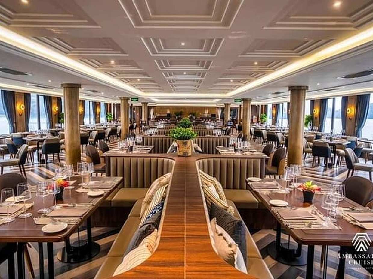 Ambassador Cruise Luxury Halong Bay Day Tour Premium Lunch & Cave, Vietnam, photo 4