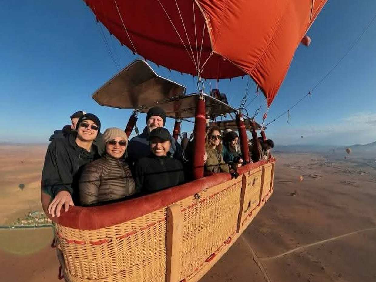 Heißluftballonfahrt in Marrakesch in Marokko, Marrakesch.
, photo 5
