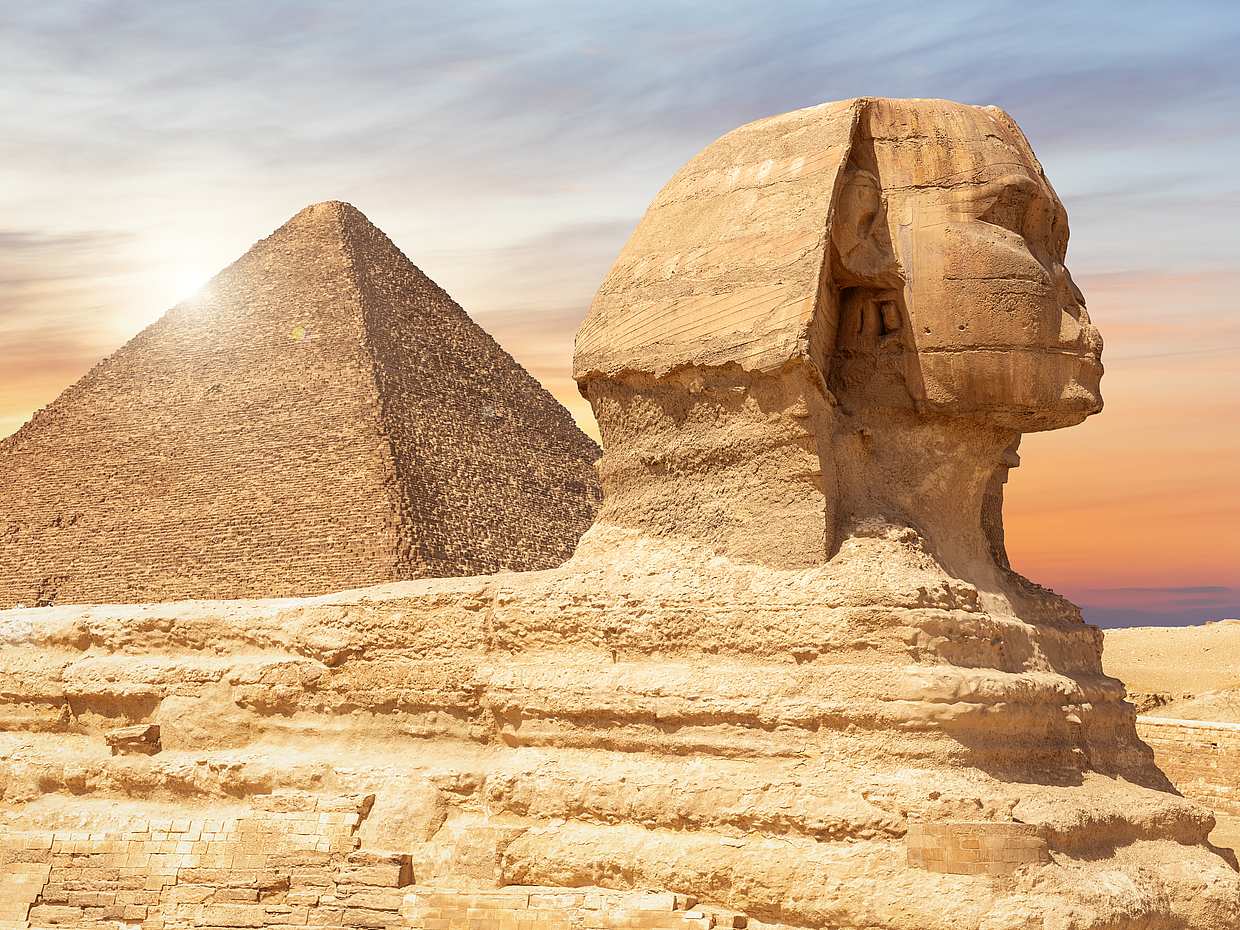 Full-day Tour to Giza Pyramids, Saqqara and Memphis in Cairo, Egypt