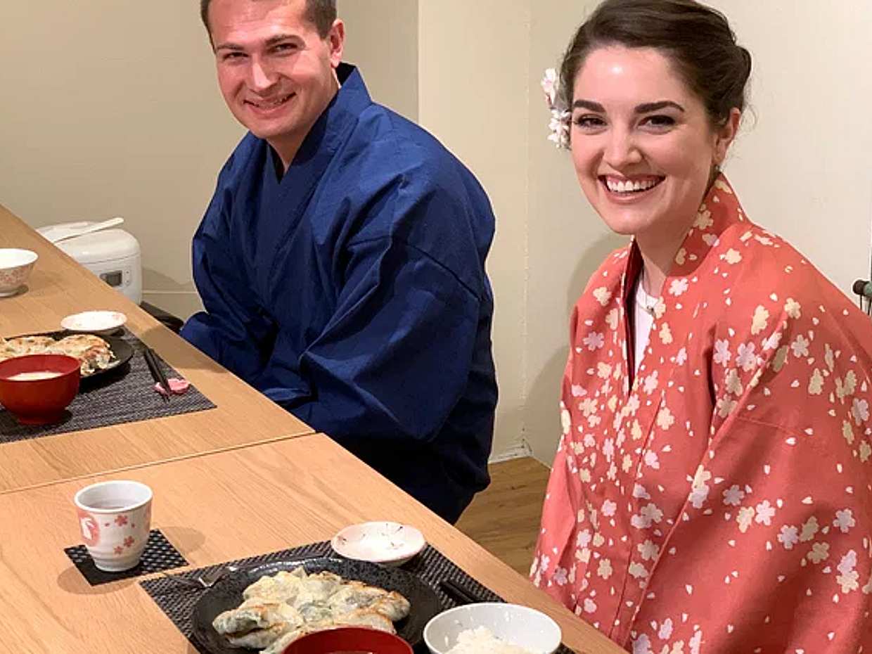 Gyoza Making in the Center of Kyoto, Japan, photo 5