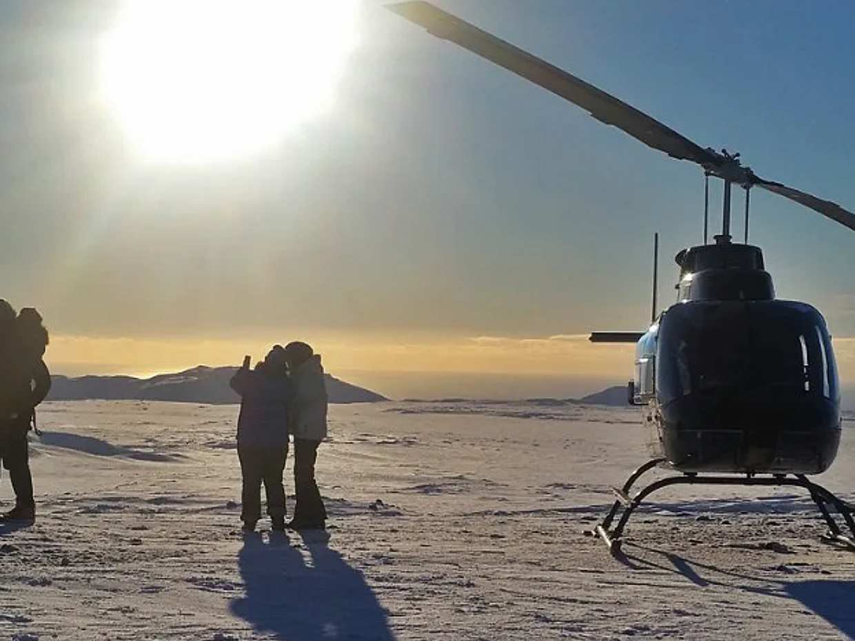 Fire and Ice Helicopter Tour in Iceland, Reykjavík Fire and Ice Helicopter Tour