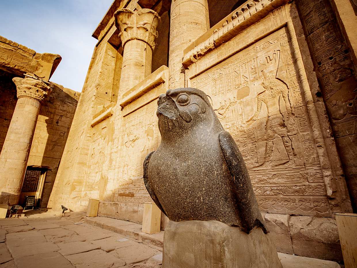 Visita al templo de Edfu en Esna