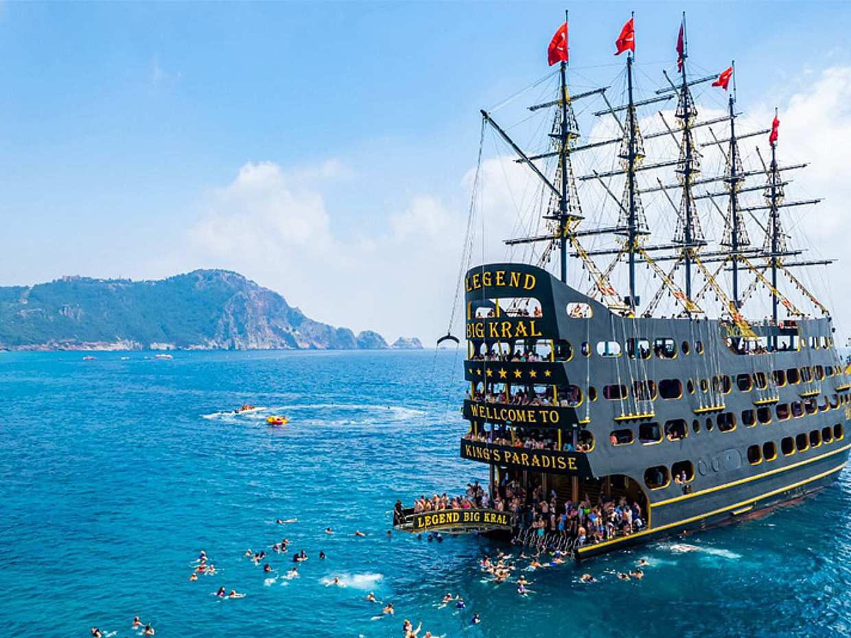 Alanya Piraten Yacht Tour: Legend Big Kral Erlebnis in der Türkei
, photo 3