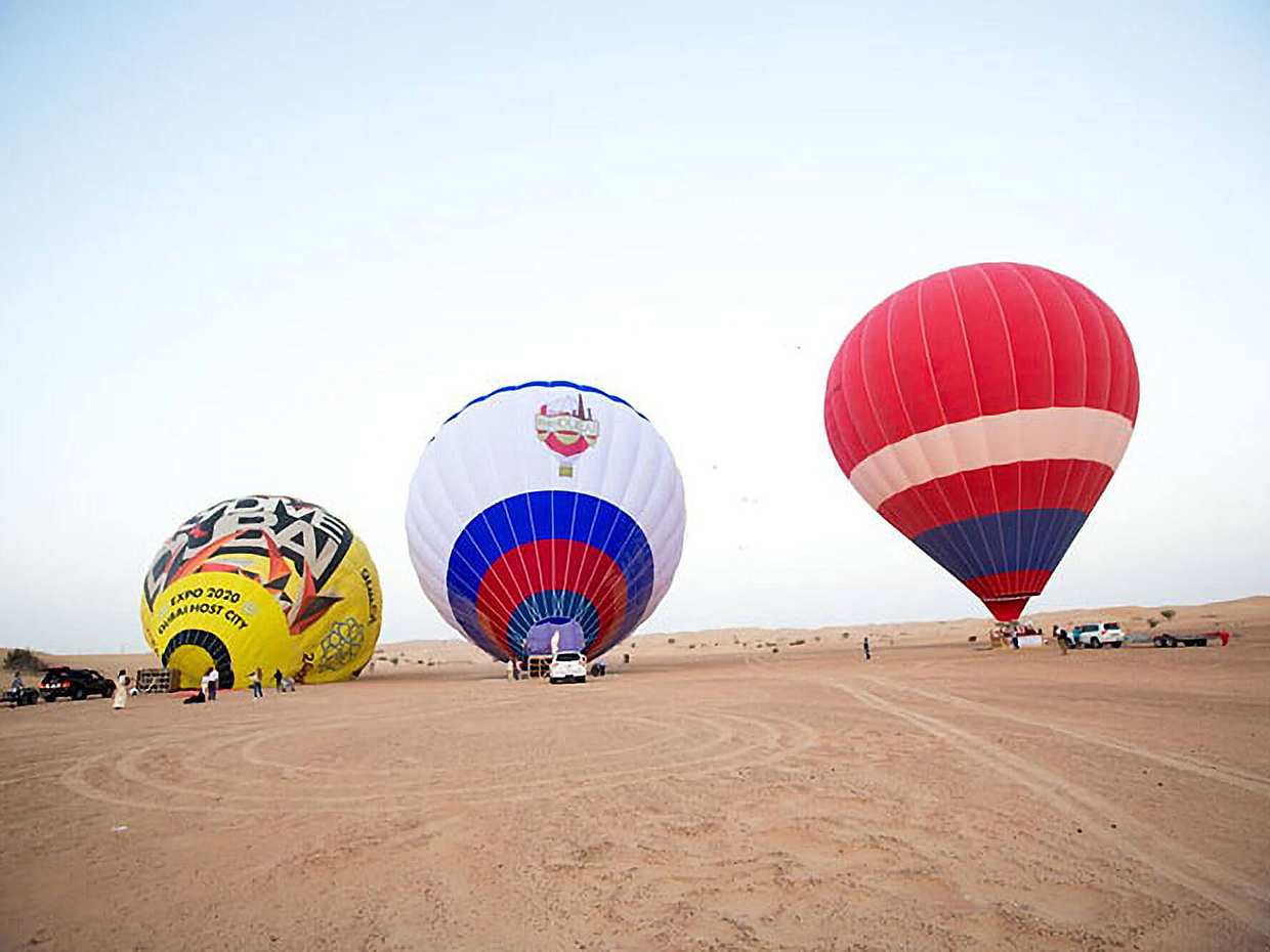 Paseo en globo aerostático por Dubái con traslados en los Emiratos Árabes Unidos, photo 3