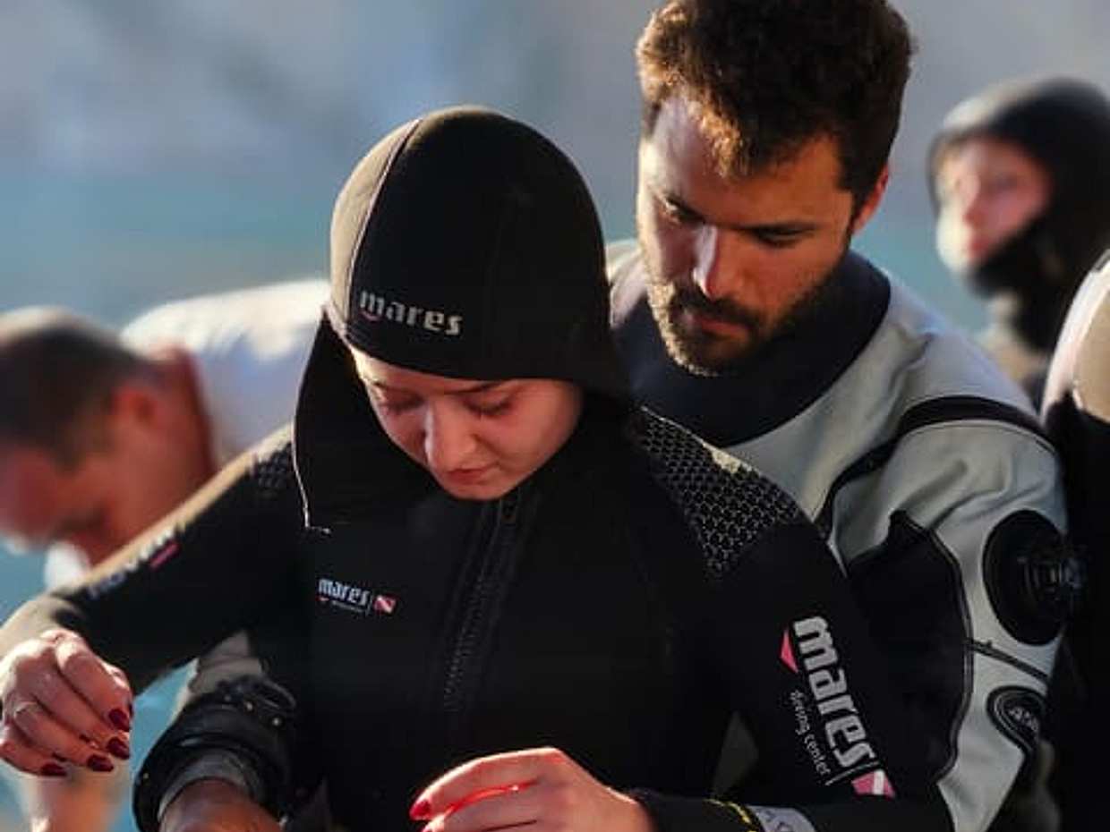 Primera experiencia de buceo en el océano en Portugal, Sesimbra.
, photo 5