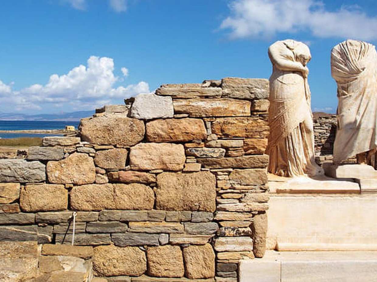 Delos Day Trip from Mykonos in Greece, Mikonos