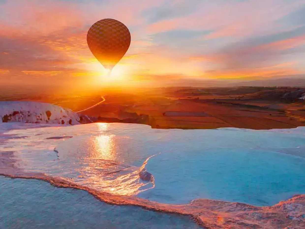 Pamukkale Hot Air Balloon Tour in Turkey, photo 2