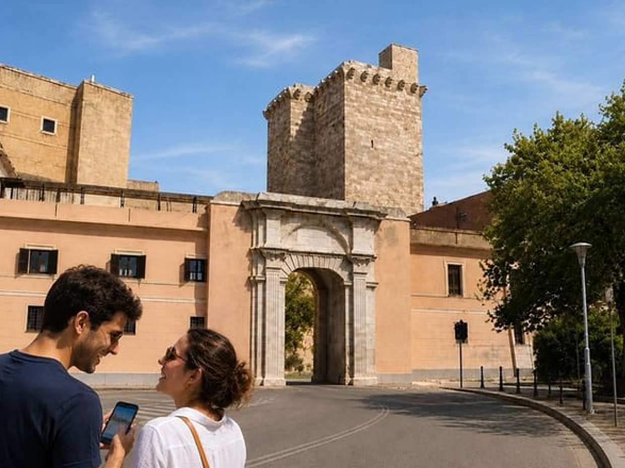 Cagliari Scavenger Hunt & Highlights Self-Guided Walking Tour