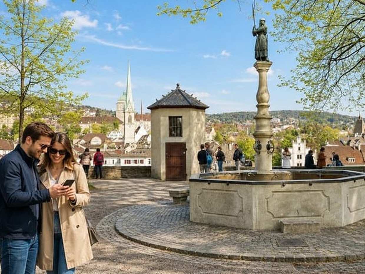 Zurich Scavenger Hunt & Highlights Self-Guided Walking Tour, photo 2