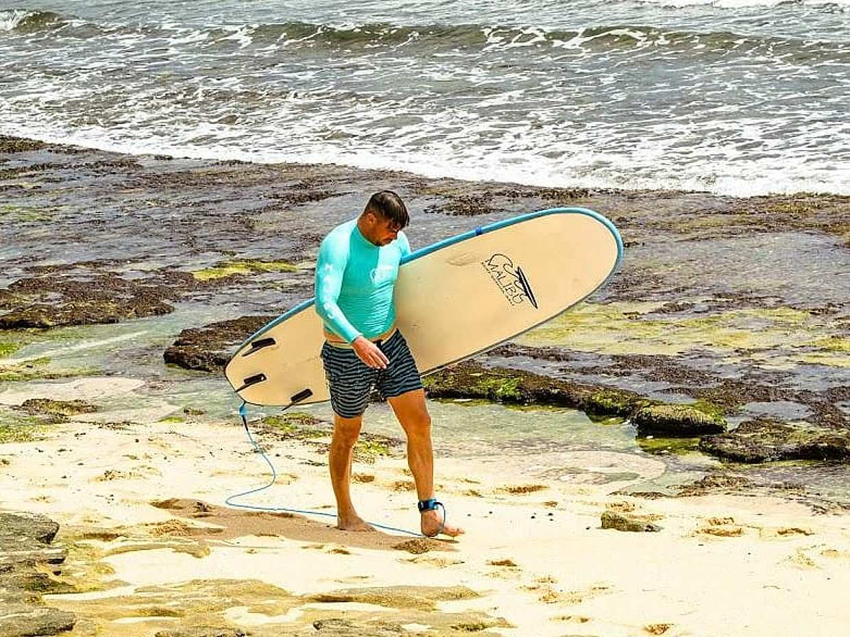 Wasser Longboard Lektion, photo 3