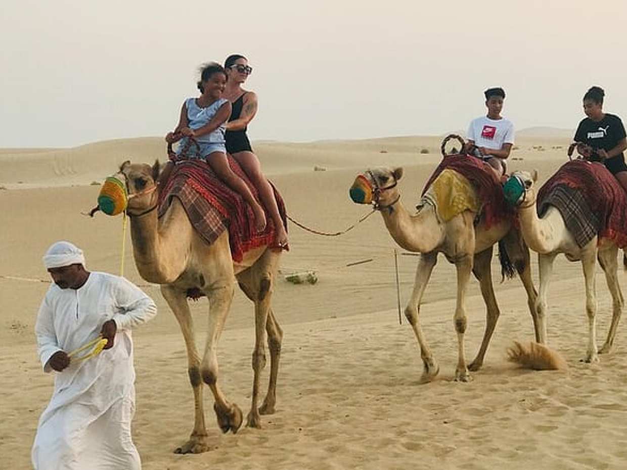 Abu Dhabi Morning Desert Safari,Dune Bashing,Sandboarding,Camel Riding&Quad Bike, photo 5