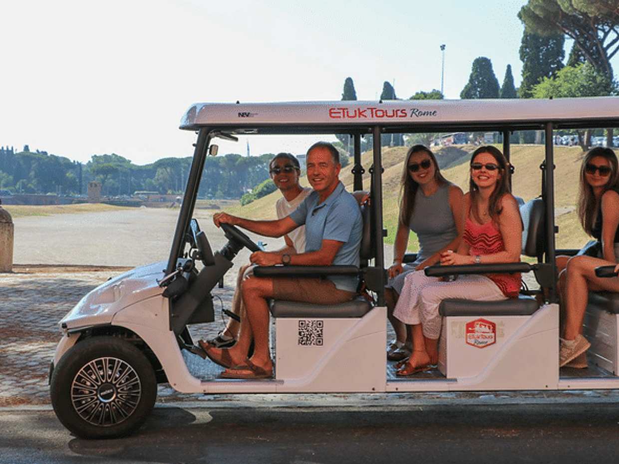 Rome Food Tour by Golf Cart - A True Taste of Rome