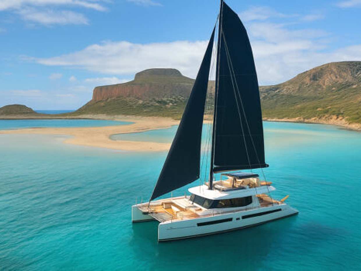Kissamos nach Balos & Gramvousa: All-Inclusive Luxus-Katamaranfahrt (Komfort) am Morgen in Griechenland, Kreta