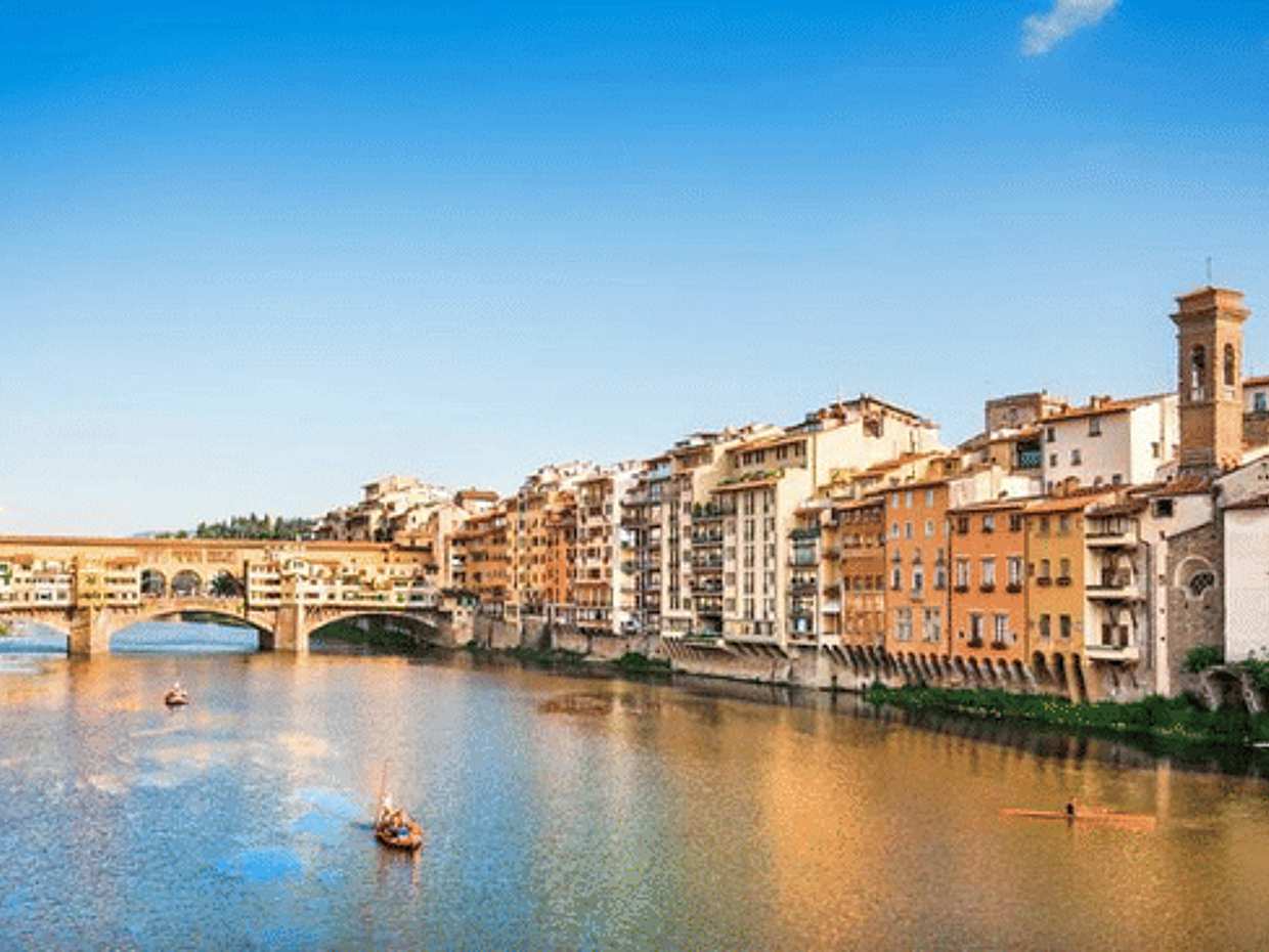 Florence boat tour on Florentine gondola from Florence, photo 4