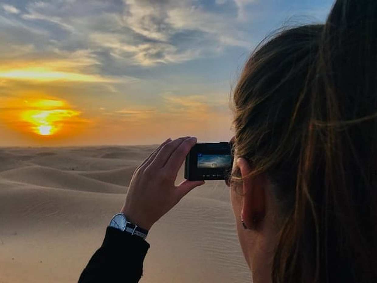 Sunrise Desert Safari with Quad bike and Sandboarding,, photo 4