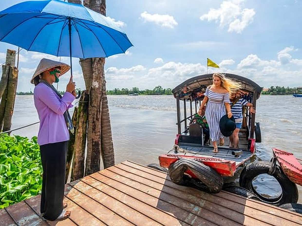 Küçük Gruplarla Vietnam'ın Ho Chi Minh Şehrinden Mekong Yüzen Pazarı Günübirlik Gezisi", photo 4
