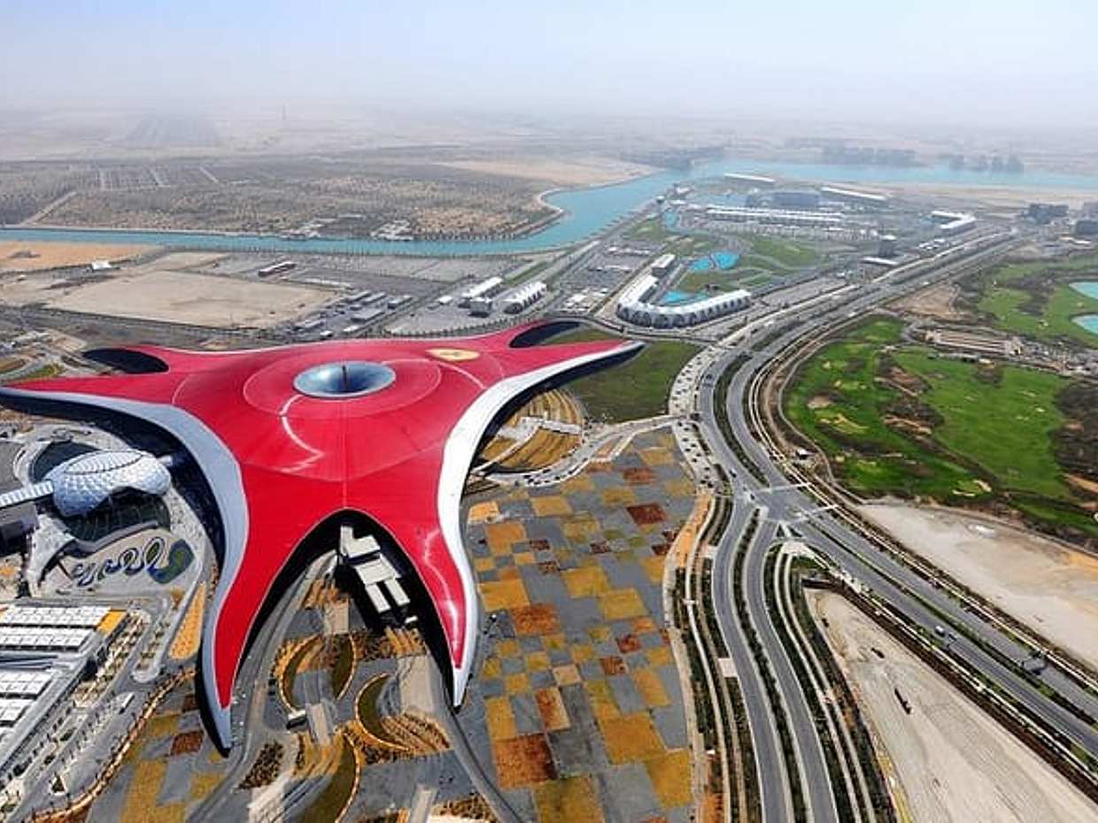 Abu Dhabi City Tour Including Ferrari World Tickets Guided Tour from Dubai