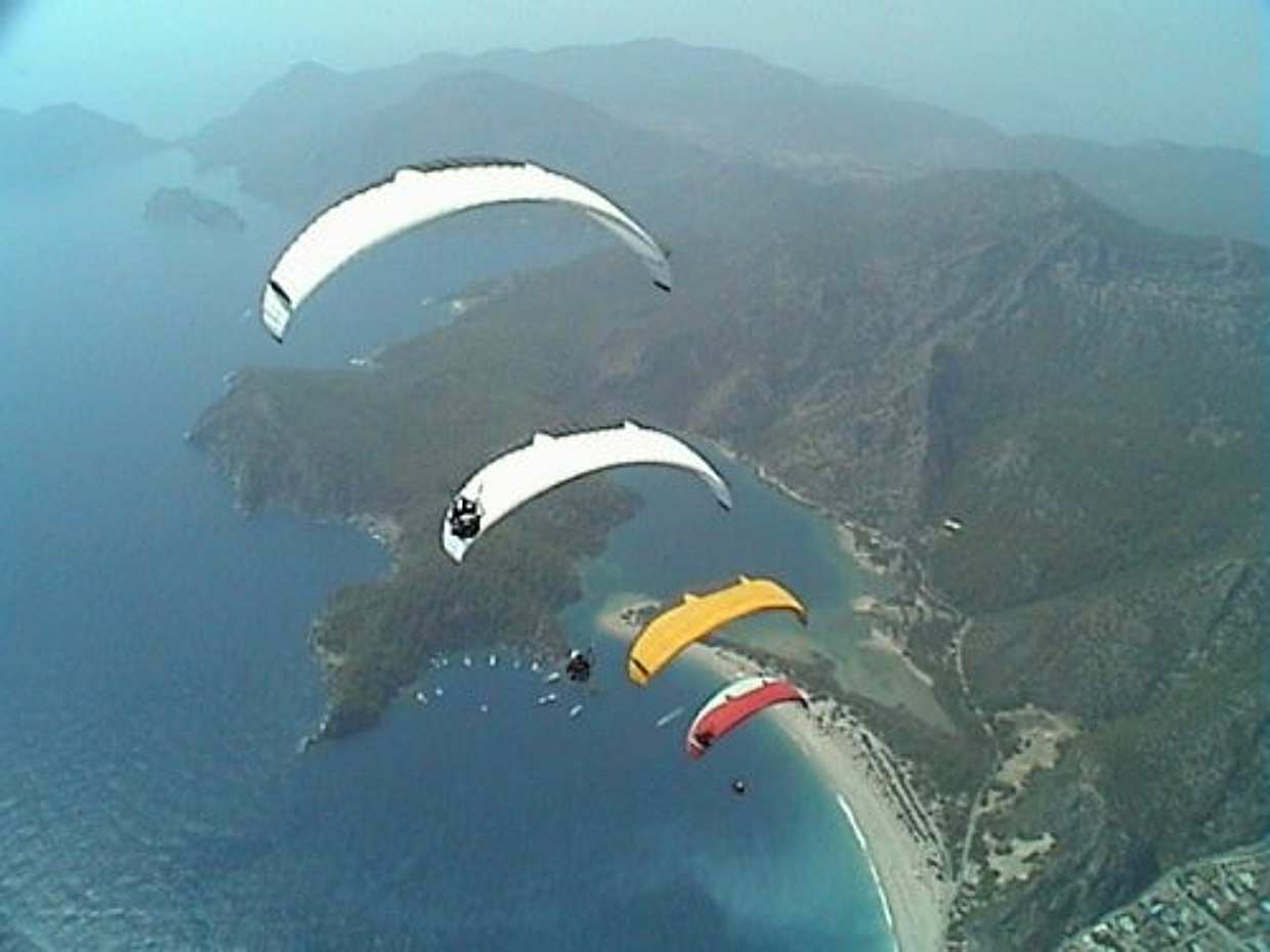 Tandem Paragliding ในอลันยา กับไกด์ที่มีใบอนุญาตในตุรกี, หาดคลีโอพัตรา
, photo 3