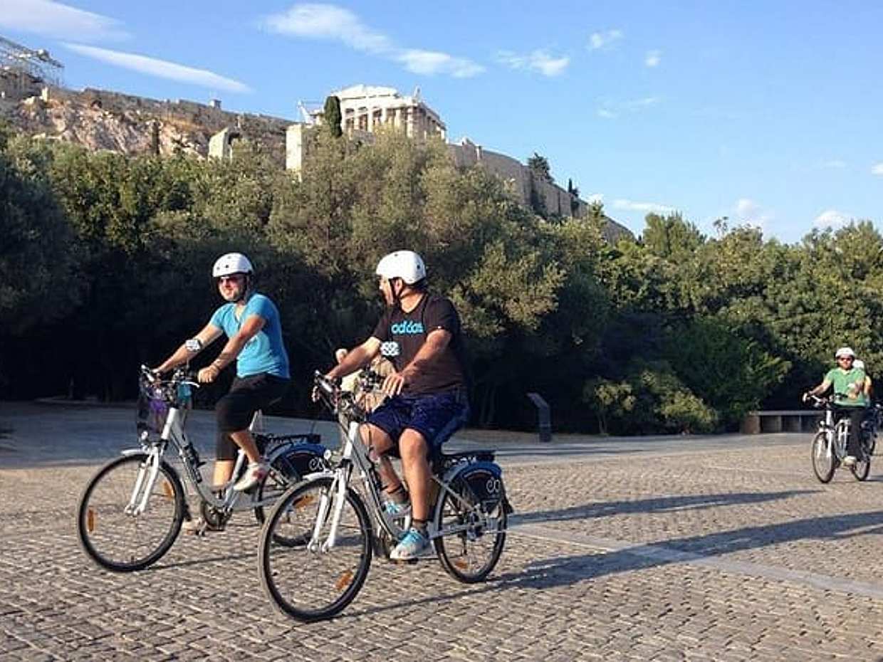 Expérience en vélo électrique de l'Athènes historique en Grèce, Athènes, photo 2
