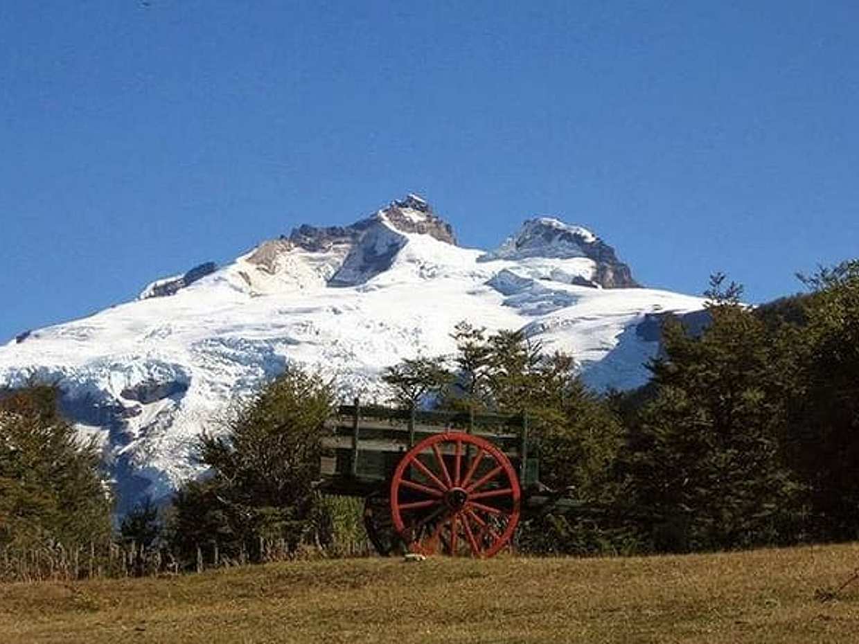Cerro Tronador en Gletsjer Negro - Bariloche, Argentinië