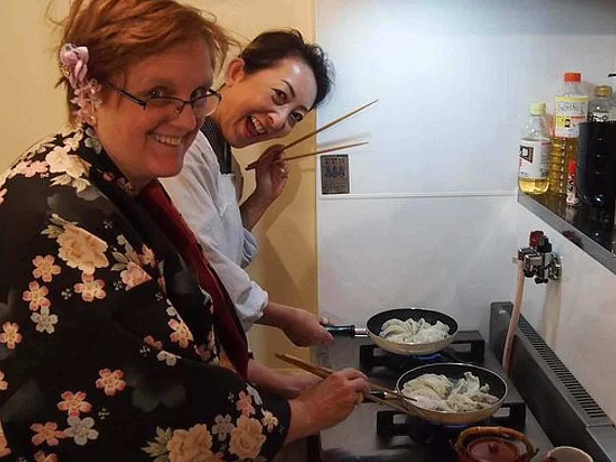 Gyoza Making in the Center of Kyoto, Japan, photo 2