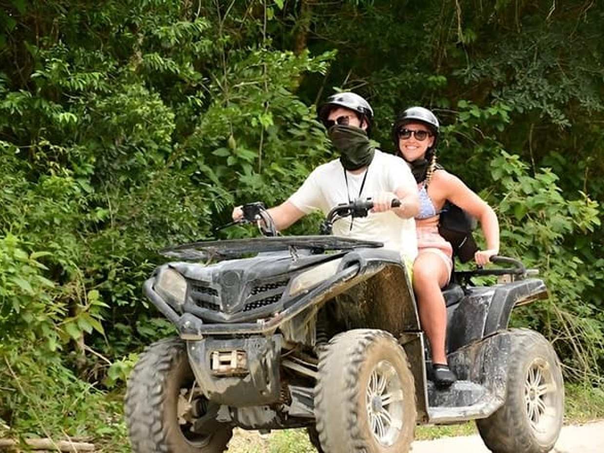 Maya Adrenaline: ATV, Ziplines & Cenote From Playa del Carmen.