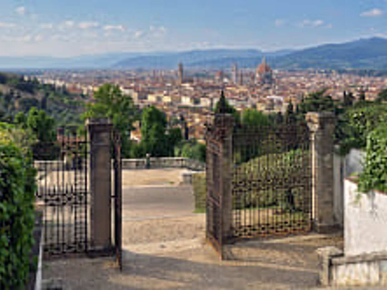 Van with a view and Accademia Gallery in Florence, photo 5