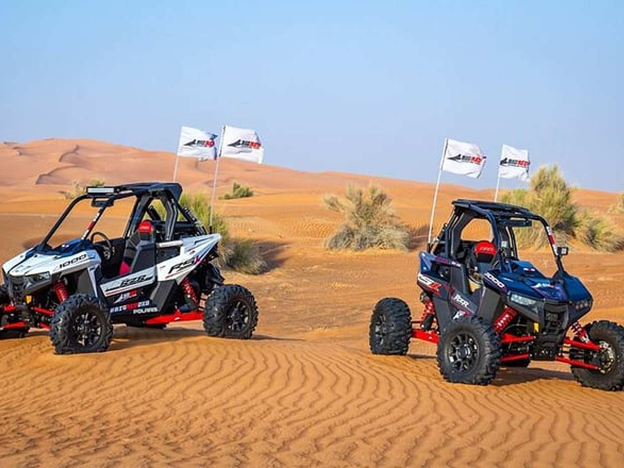 1- Seater Polaris RZR RS1 Buggy Tours in Dubai, photo 5