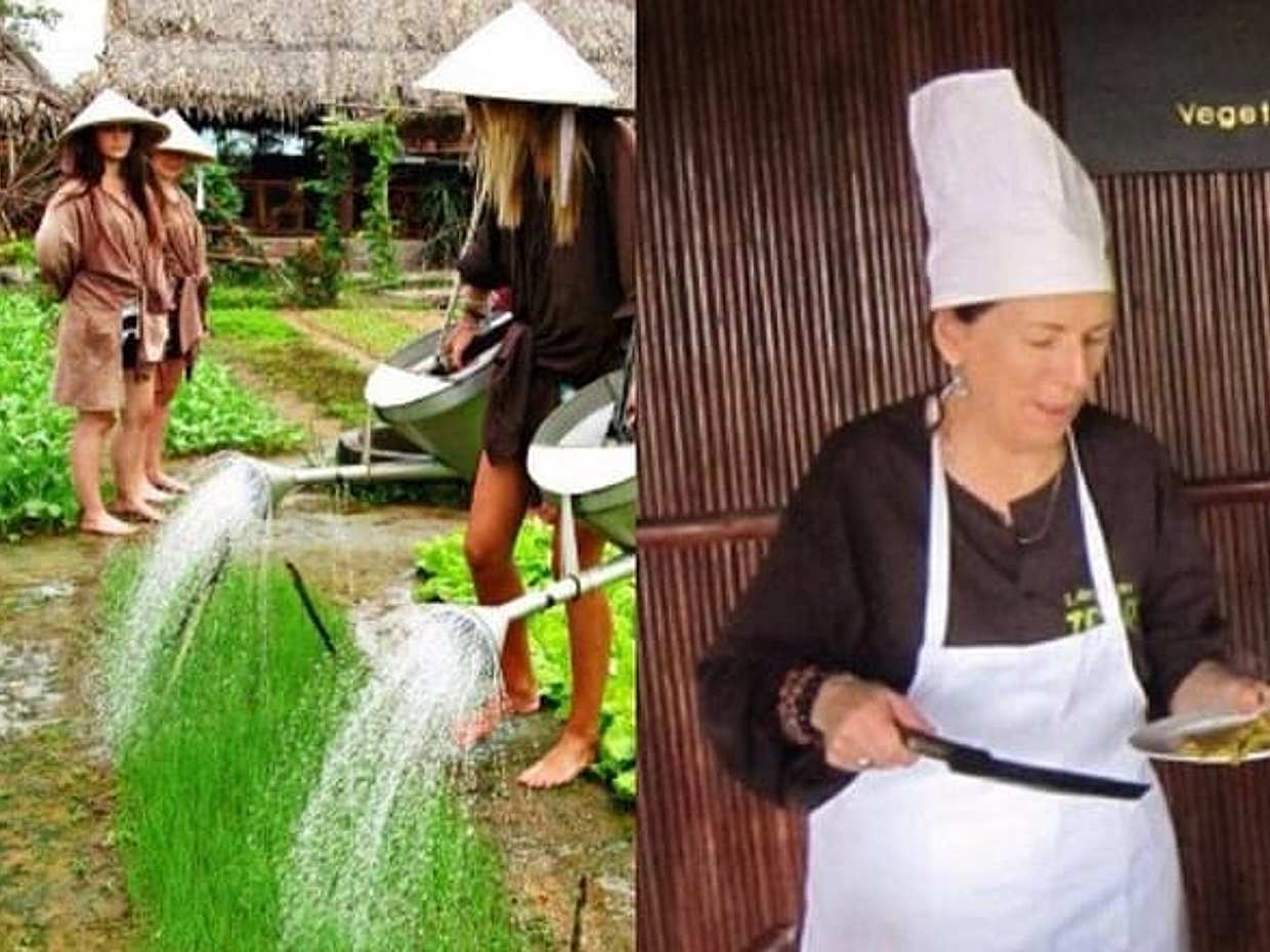 在越南会安的茶园村（Tra Que Vegetable Village）体验园艺和烹饪课程, photo 2