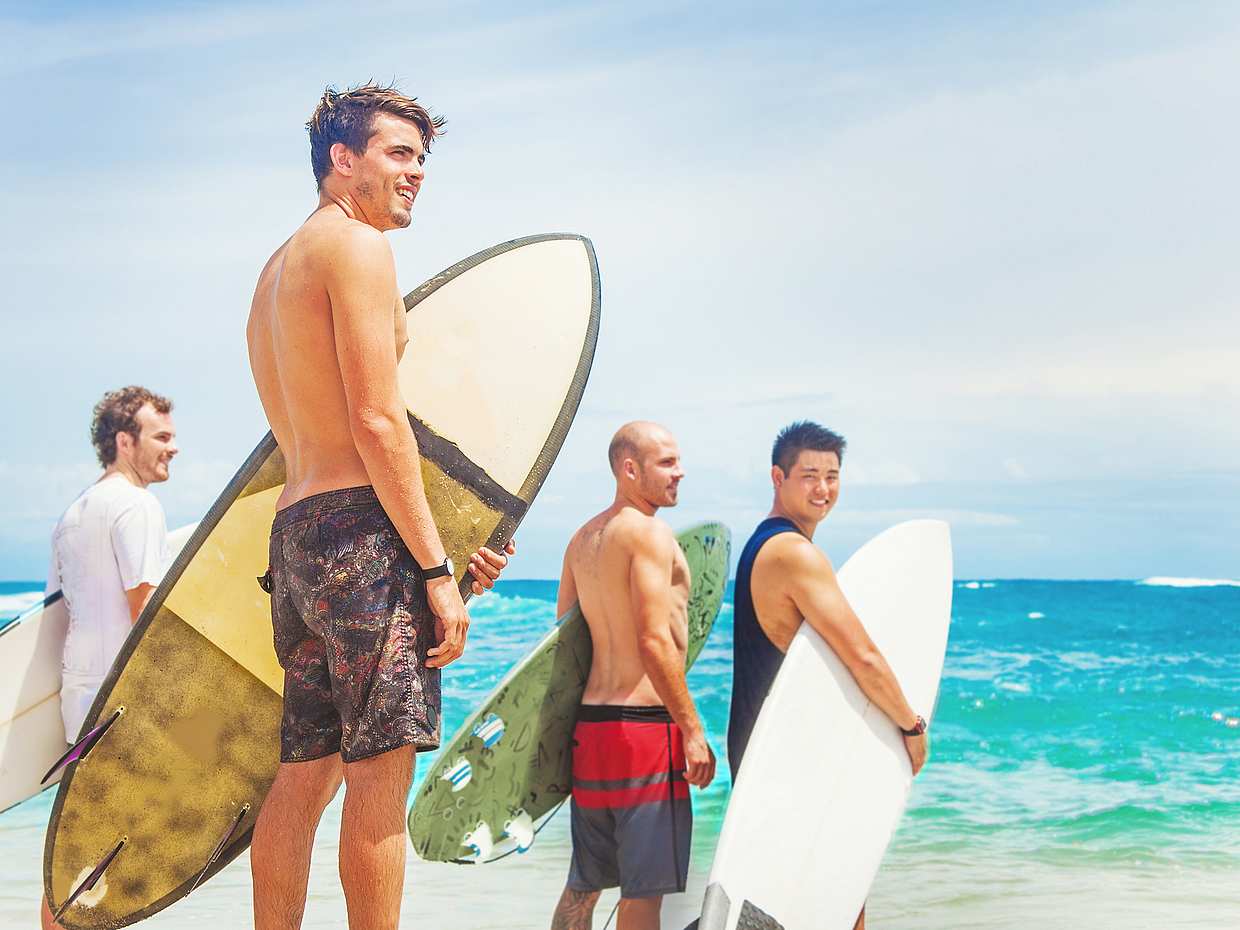Group Surfing Lesson
