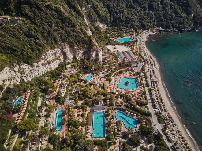 Ischia: Poseidon Gardens Ticket with Hotel Transfer on Ischia