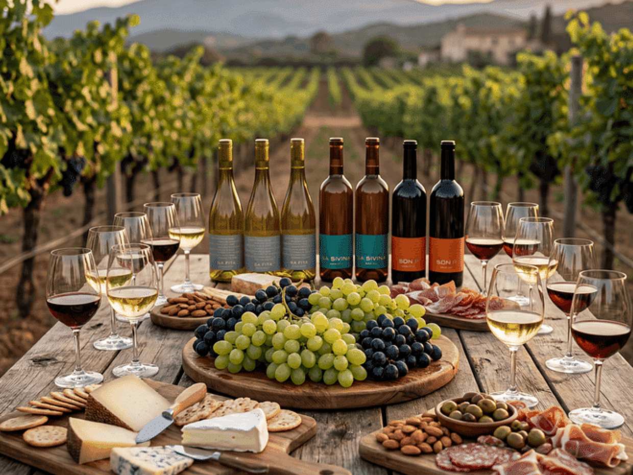Es Fangar Winery Tour & 5-Wine Premium Tasting, Mallorca