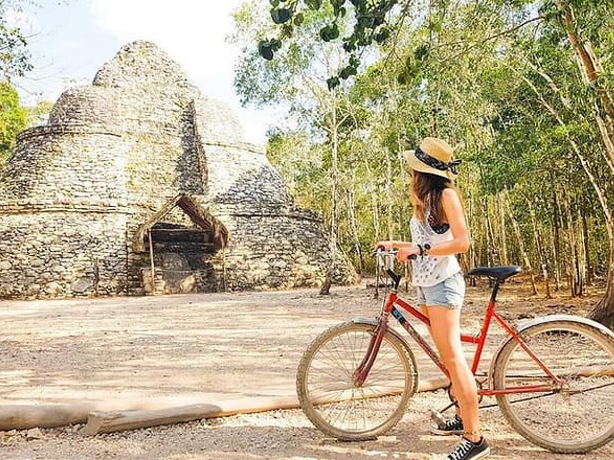 Extreme Adventure in Cobá (ATVs + Zip Lines + Cenote + Buffet)