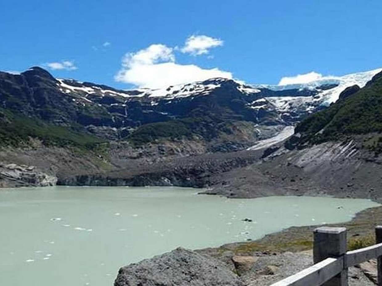 Cerro Tronador en Gletsjer Negro - Bariloche, Argentinië, photo 5